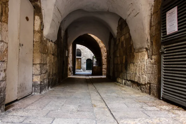 Jerusalem Israel May 2018 View Street Old City Jerusalem Jewish — Stock Photo, Image