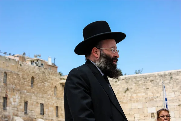 Ιερουσαλήμ Ισραήλ Μαΐου 2018 Θέα Προς Αγνώστους Ανθρώπους Που Περπατούν — Φωτογραφία Αρχείου