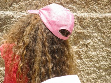 Kudüs İsrail 21 Mayıs 2018 görüntülemek açık dua bilinmeyenli halkı Batı Kudüs eski şehri akşam duvar