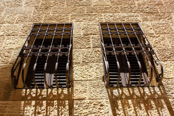 Jerusalén Israel Mayo 2018 Vista Calle Ciudad Vieja Jerusalén Barrio — Foto de Stock