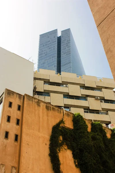 Ισραήλ Τελ Αβίβ Μαΐου 2018 Άποψη Των Κτιρίων Στο Κέντρο — Φωτογραφία Αρχείου