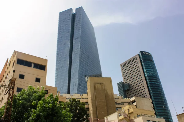 Tel Aviv Israel Maio 2018 Vista Edifícios Centro Cidade Tel — Fotografia de Stock