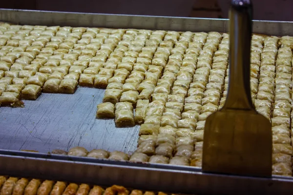 Jerusalém Israel Maio 2018 Encerramento Vários Doces Vendidos Mercado Jerusalém — Fotografia de Stock