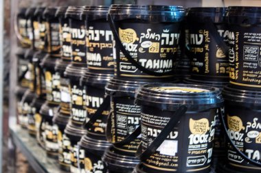 Kudüs İsrail 24 Mayıs 2018 thina Closeup lehimlemek içinde çarşı Kudüs İsrail