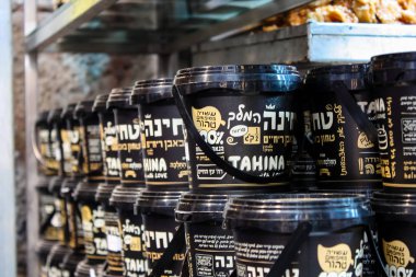 Kudüs İsrail 24 Mayıs 2018 thina Closeup lehimlemek içinde çarşı Kudüs İsrail