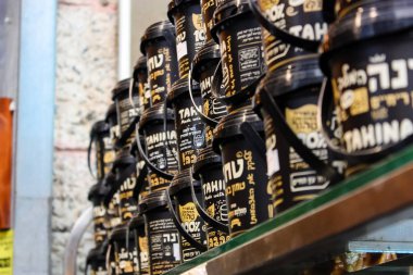 Kudüs İsrail 24 Mayıs 2018 thina Closeup lehimlemek içinde çarşı Kudüs İsrail