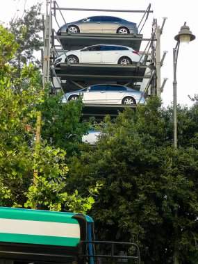 Kudüs İsrail 24 Mayıs 2018 Mesilat Yesharim sokakta Kudüs'te hava Park görünümünü