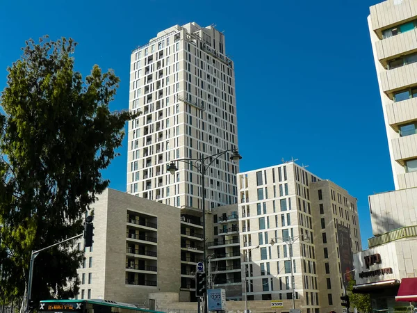 Jérusalem Israël Mai 2018 Vue Des Bâtiments Rue Mesilat Yesharim — Photo