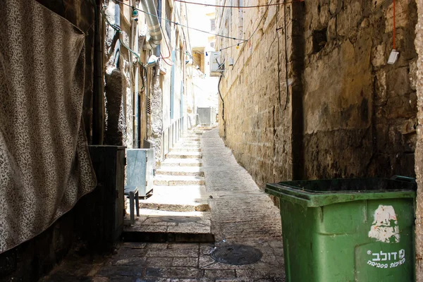 Kudüs Srail Mayıs 2018 David Sokakta Müslüman Çeyreğinde Eski Kudüs — Stok fotoğraf