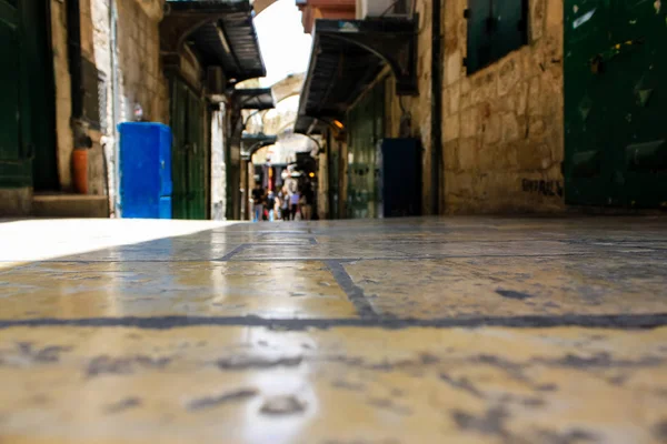 Kudüs Srail Mayıs 2018 David Sokakta Müslüman Çeyreğinde Eski Kudüs — Stok fotoğraf
