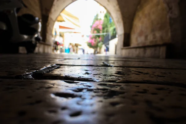 Jerusalén Israel Mayo 2018 Vista Gente Desconocida Caminando Calle David — Foto de Stock