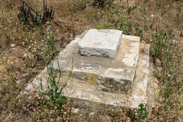 예루살렘 이스라엘 2018 예루살렘의 도시의 센터에 버려진된 묘지의 — 스톡 사진