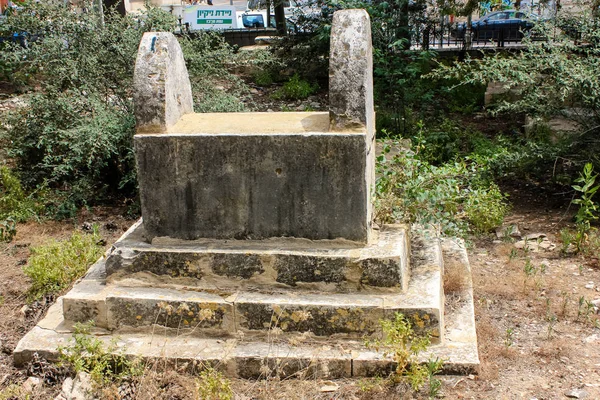 Ιερουσαλήμ Ισραήλ Μαΐου 2018 Θέα Προς Παλιό Εγκαταλελειμμένο Αραβικά Κοιμητήριο — Φωτογραφία Αρχείου