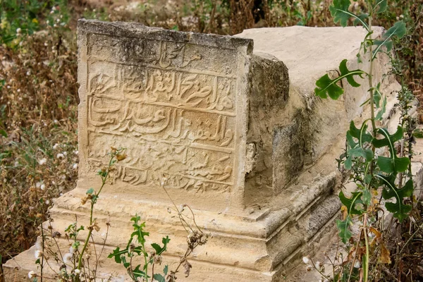 Izrael Jerozolima Maja 2018 Widok Stary Opuszczony Cmentarz Emiraty Centrum — Zdjęcie stockowe