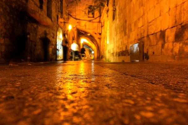 Jerusalén Israel Mayo 2018 Vista Calle Ciudad Vieja Jerusalén Desde — Foto de Stock