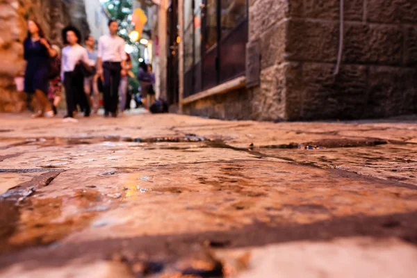 351 Jerusalén Israel Mayo 2018 Vista Gente Desconocida Caminando Por — Foto de Stock