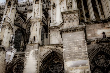 Reims Fransa'daki Notre Dame Katedrali