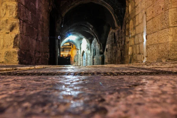 エルサレム イスラエル 2018 日地上からエルサレムの旧市街の町並み — ストック写真