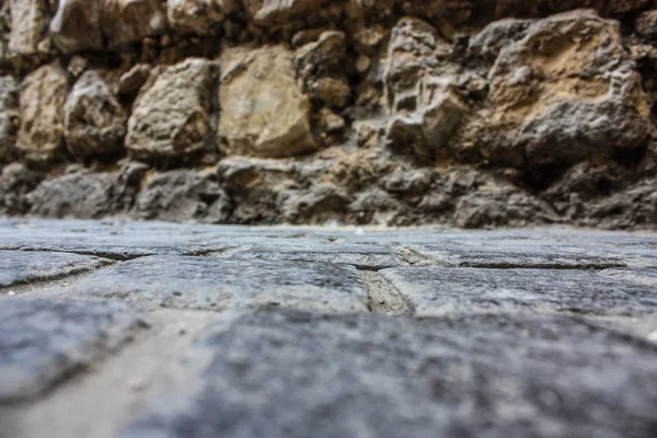 耶路撒冷以色列2018年6月07日从地面看耶路撒冷老城的街道 — 图库照片