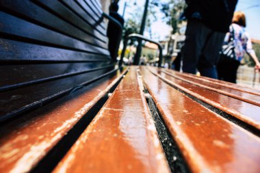 Kudüs İsrail 08 Haziran 2018 Jaffa Street View üzerinden genel bir bank sabah Kudüs'te