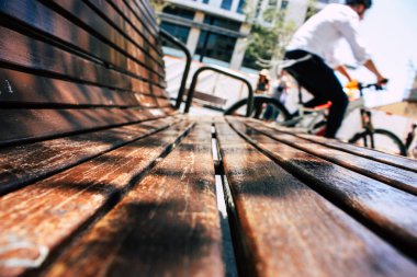 Kudüs İsrail 08 Haziran 2018 Jaffa Street View üzerinden genel bir bank sabah Kudüs'te