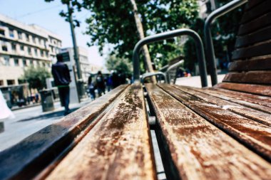 Kudüs İsrail 08 Haziran 2018 Jaffa Street View üzerinden genel bir bank sabah Kudüs'te