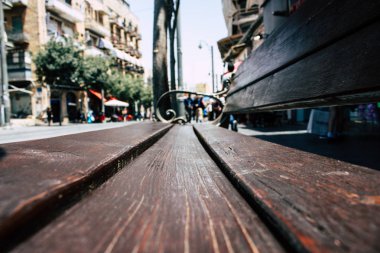 Kudüs İsrail 08 Haziran 2018 Jaffa Street View üzerinden genel bir bank sabah Kudüs'te