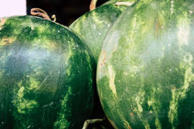 Çeşitli sebze ve meyve closeup İsrail piyasada satılan