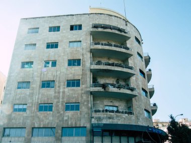 Kudüs İsrail 14 Haziran 2018 Jabotinsky street Kudüs İsrail binada görünümünü