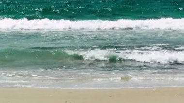 Rishon Lezion, İsrail Palmachim Beach'te deniz görünümü  