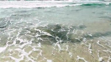 Rishon Lezion, İsrail Palmachim Beach'te deniz görünümü  