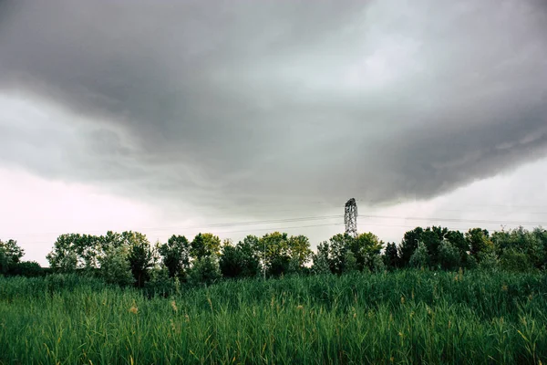 Blick Auf Die Landschaft Bei Reims Frankreich — Stockfoto