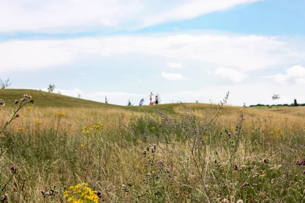Doğa ve manzara Reims Fransa çevresinde bulutlu gökyüzü görünümü