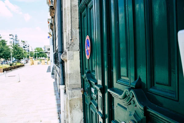 Reims Fransa Temmuz 2018 Rue Buirette Sokağı Nda Reims Şehir — Stok fotoğraf