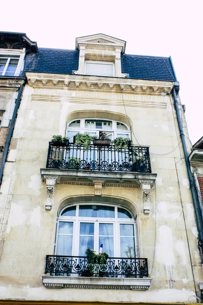 ランス フランス 2018 日午前中にランスの街の Rue Des ポワッソニ エール通りの建物のビュー — ストック写真