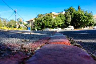 Kudüs İsrail 09 Haziran 2018 zemin seviyesine öğleden sonra Kudüs'ün sokak görünümü