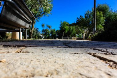 Kudüs İsrail 09 Haziran 2018 zemin seviyesine öğleden sonra Kudüs'ün sokak görünümü