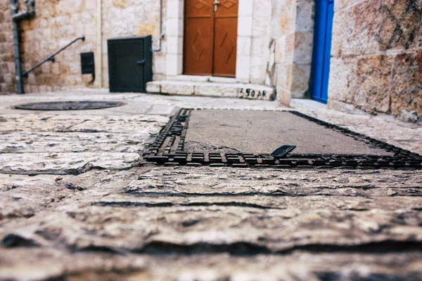 エルサレム イスラエル 2018 日午後に地上からエルサレムの旧市街の町並み — ストック写真