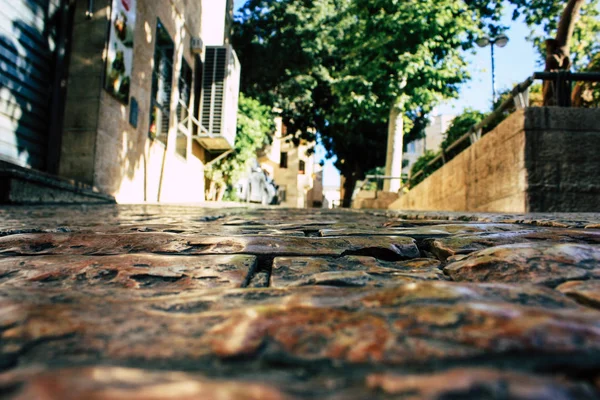 Jerusalén Israel Junio 2018 Vista Calle Ciudad Vieja Jerusalén Desde — Foto de Stock