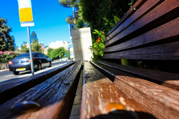 Kudüs İsrail 09 Haziran 2018 zemin seviyesine öğleden sonra Kudüs'ün sokak görünümü