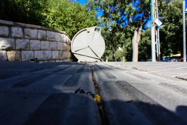 Kudüs İsrail 09 Haziran 2018 zemin seviyesine öğleden sonra Kudüs'ün sokak görünümü