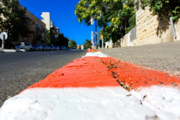 Kudüs İsrail 09 Haziran 2018 zemin seviyesine öğleden sonra Kudüs'ün sokak görünümü