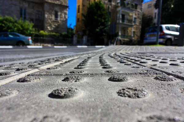 Kudüs İsrail 09 Haziran 2018 zemin seviyesine öğleden sonra Kudüs'ün sokak görünümü