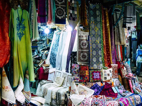 Jerusalén Israel Junio 2018 Primer Plano Objetos Decorativos Vendidos Bazar — Foto de Stock