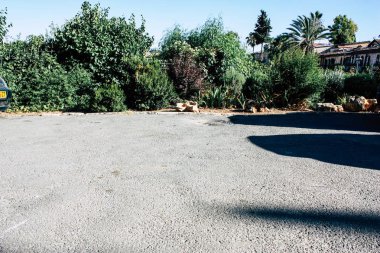 Teddy park bahçe ve Çeşme Kudüs İsrail görünümü