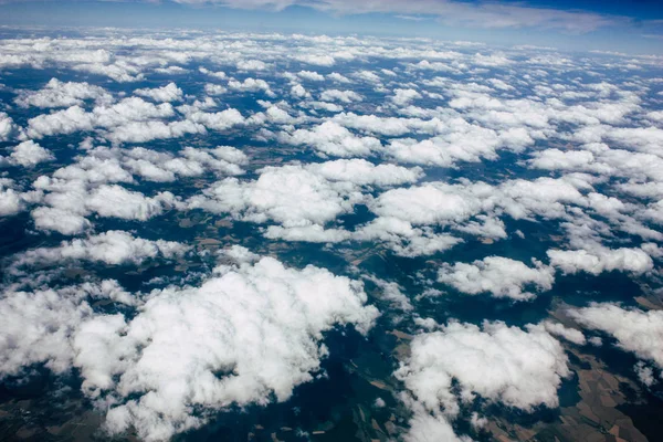 Vista Aérea Maciço Mont Blanc Entre França Itália 000 Pés — Fotografia de Stock