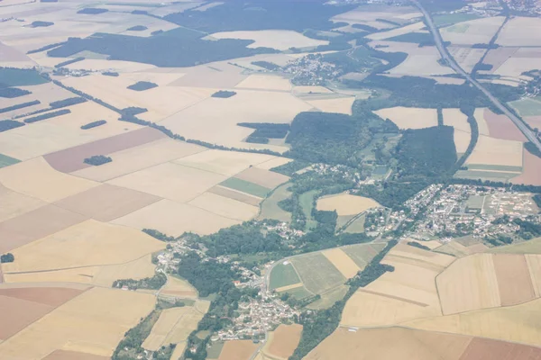프랑스 2018 오후에 000 고도에서 프랑스에서 프랑스 시골의 — 스톡 사진