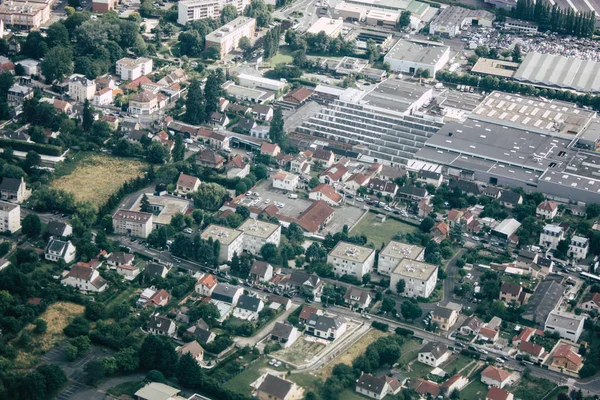 Frankreich Juni 2018 Luftaufnahme Von Gebäuden Der Nähe Von Paris — Stockfoto