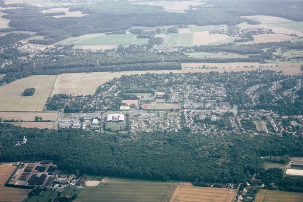 Frankreich Juni 2018 Luftaufnahme Von Gebäuden Der Nähe Von Paris — Stockfoto