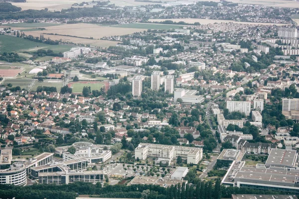 Франция Июнь 2018 Вид Воздуха Здания Возле Парижа Франции Высоте — стоковое фото